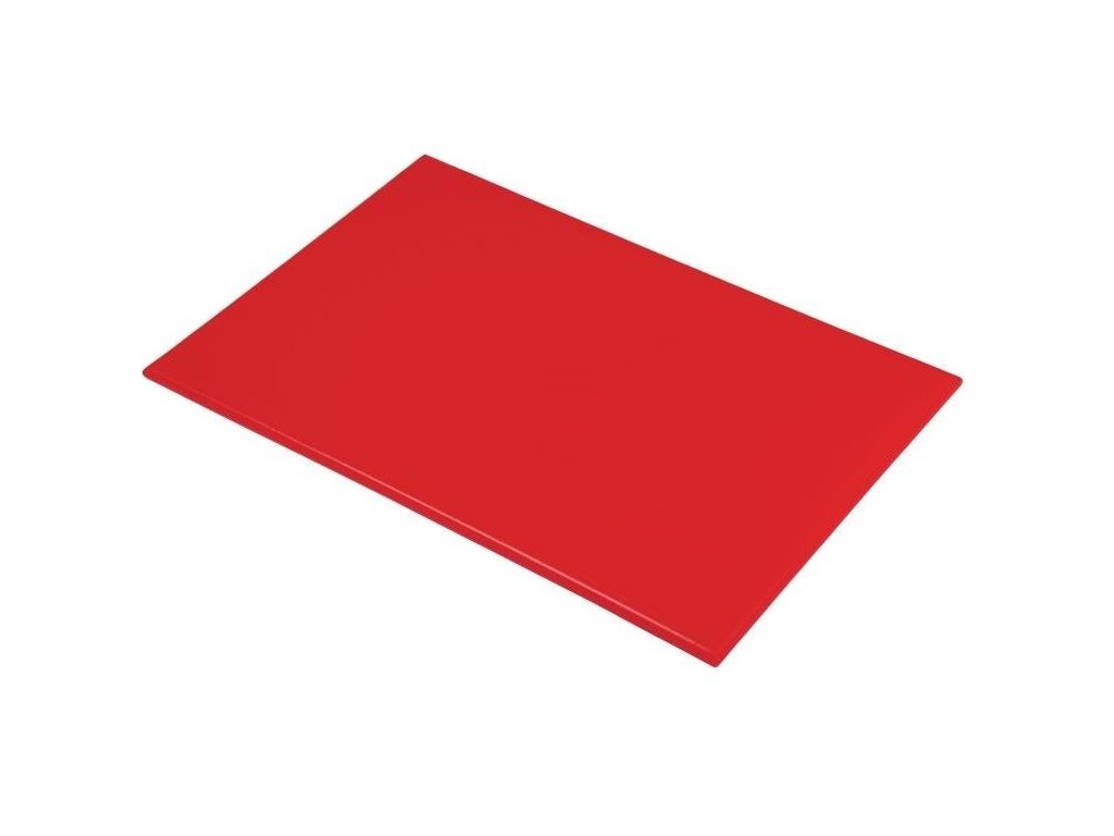 Anti/bacterie snijplank 46x30x1.3cm rood