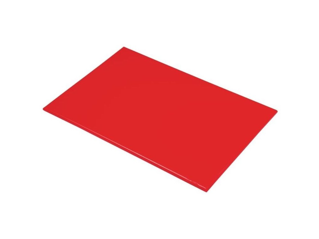 Snijplank HDPE 60x45x1.2cm rood