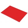 Snijplank HDPE 60x45x1.2cm rood