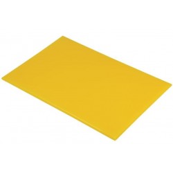 Snijplank HDPE Geel 60x45x(H)1,2cm