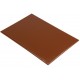 Professionele HDPE snijplank 60x45x2.5cm bruin