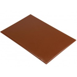 Snijplank HDPE 60x45x1.2cm bruin