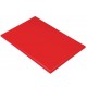 Professionele HDPE snijplank 60x45x2.5cm rood
