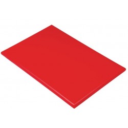 Professionele HDPE snijplank 60x45x2.5cm rood