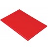 Professionele HDPE snijplank 60x45x2.5cm rood