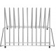 Snijplankstandaard 10x 30mm rek RVS