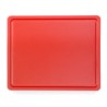 Snijplank HACCP gastronorm 1/2 rood