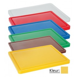 Snijplank HACCP gastronorm 1/1 geel