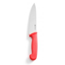 HACCP koksmes 180/320mm Rood