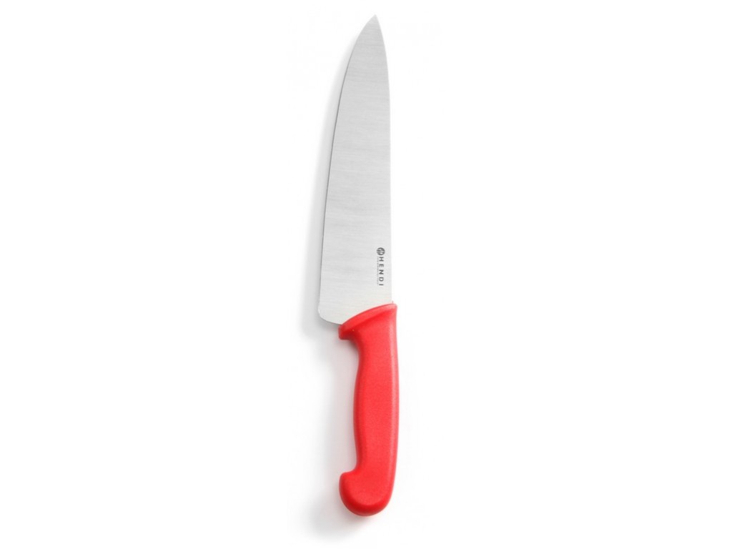 HACCP koksmes 240/385mm Rood